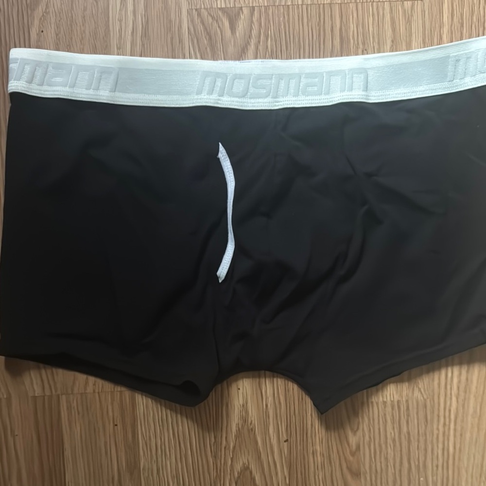 Mosmann Black Men's Boxer Briefs